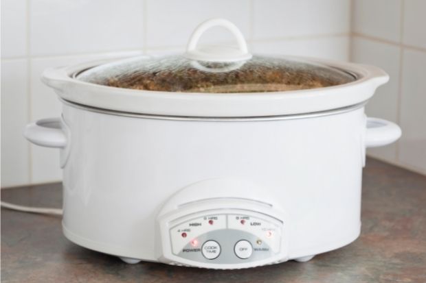 Slow cooker that can overcook chili