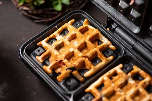 Waffles broken and splitting in half in waffle maker