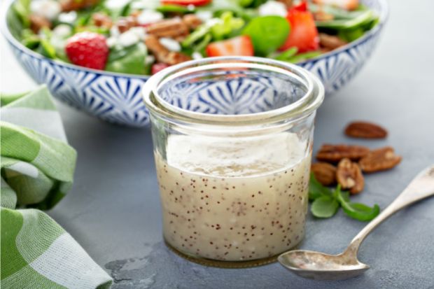 Salad dressing prepared after cook learned how to keep homemade salad dressing from solidifying