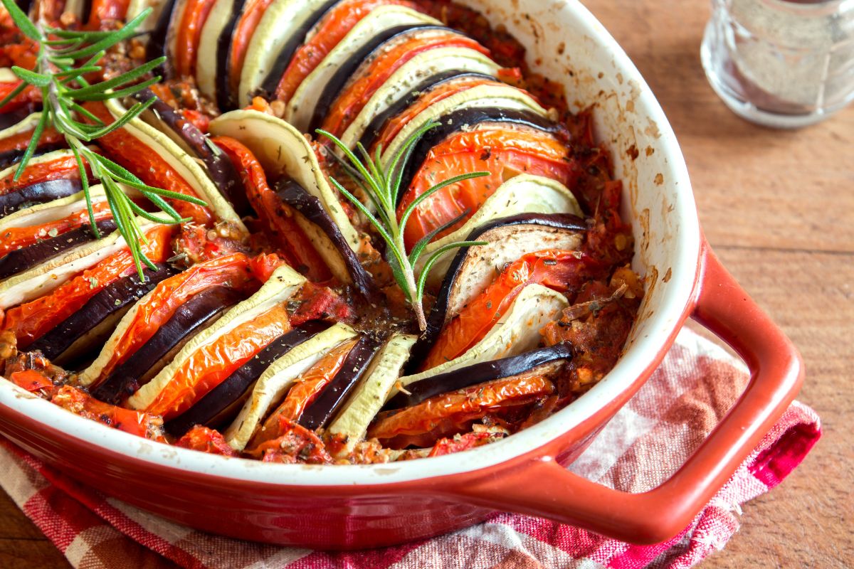 Dish of ratatouille prepared after chef learned what ratatouille tastes like