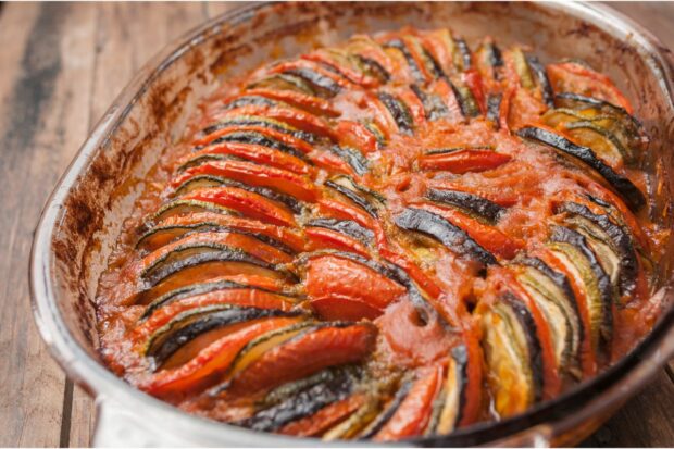Dish of ratatouille prepared after chef learned what ratatouille tastes like