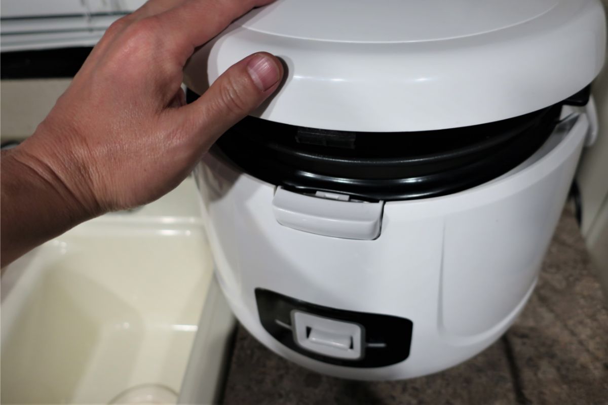 Rice cooker that can be used as a slow cooker