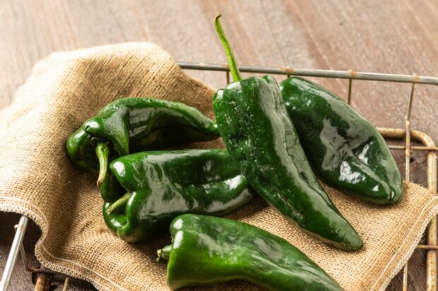 Poblano peppers to be used as Anaheim pepper substitutes