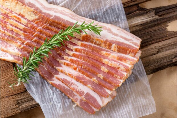 Bacon that can be used as a pork belly substitute
